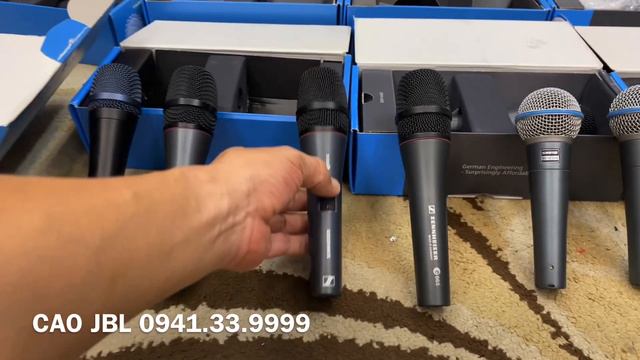 Micoro SENNHEISR e945 có dây gửi ae thanh hoá ll CAO JBL смотреть онлайн