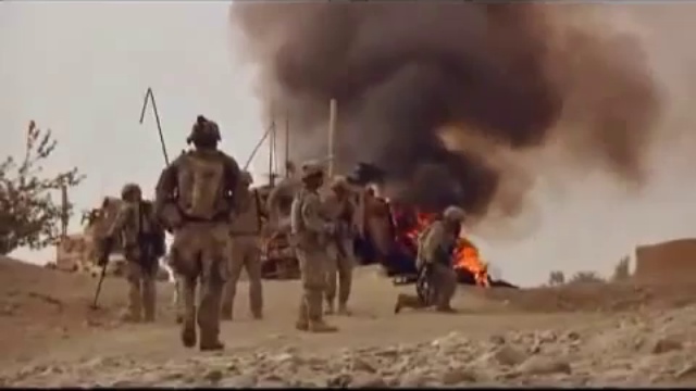 Натовский броневик подорвался на фугасе. Афганистан смотреть онлайн