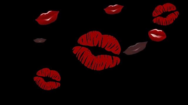Футаж Губы поцелуй смотреть онлайн