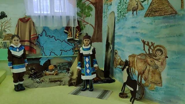 Экскурсия по музею Родной край Анна и Дарья