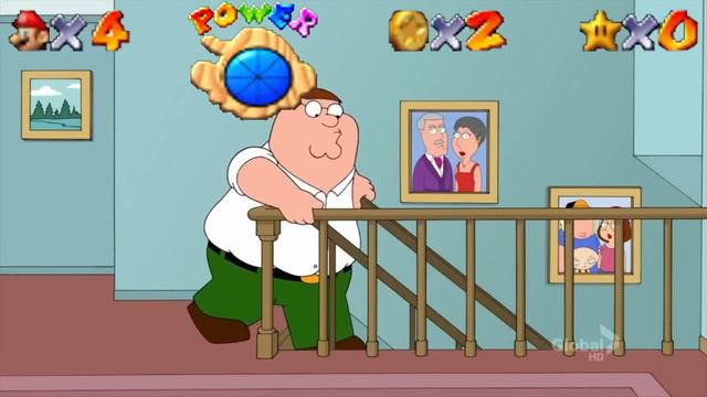 Super Mario 64 Peter falling downstairs смотреть онлайн