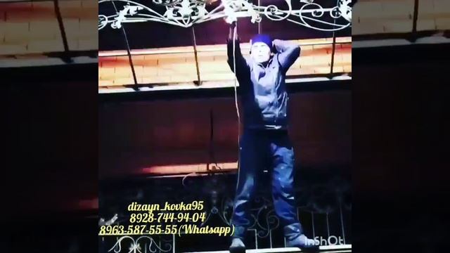 Кованные входные двери и навес и перила ?? смотреть онлайн