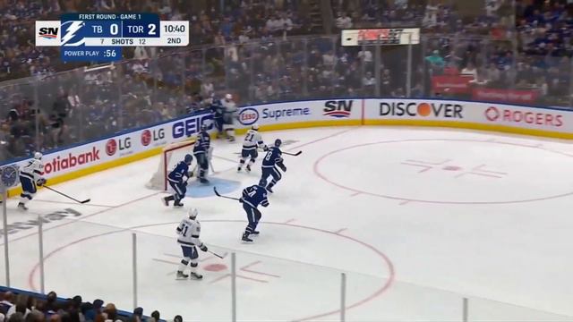 РУССКИЙ ОБЗОР NHL. Tampa Bay Lightning vs Toronto Maple Leafs | First round | Game 1 | смотреть онлайн