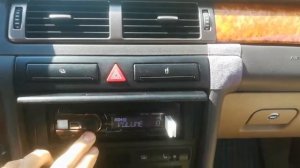 Замена штатных динамиков Ауди А6 С5 на DL audio Gryphon PRO 165.