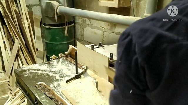 Верхний брусок с прорезью под вощину за один проход. смотреть онлайн