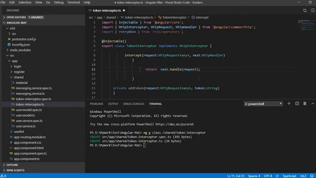 Http Interceptor jwt authentication in angular 8 смотреть онлайн