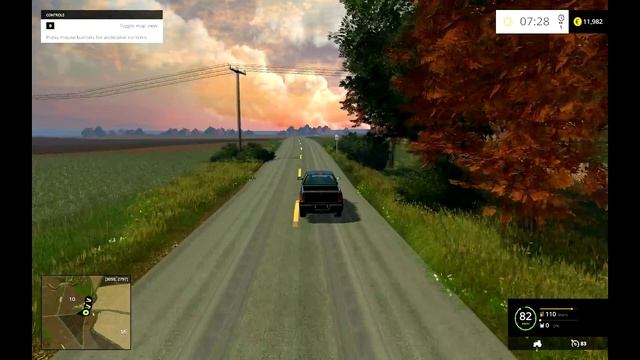Farming simulator 2015 testing WINDCHASER MAP V1.3 смотреть онлайн