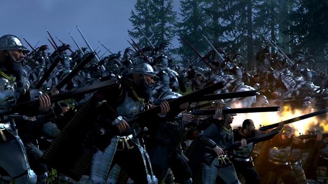 The Empire vs Vampire Counts - Total War WARHAMMER Cinematic Battle смотреть онлайн