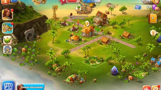 Paradise Island 2 Маленький обзор игры смотреть онлайн