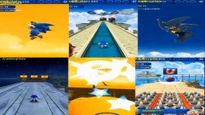 Sonic Dash New Update - Baby Sonic VS TEEN SONIC METAL SONIC Silver Classic Sonic CHARMY Gameplay H
