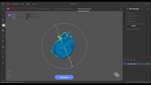 ESCANEAR EN 3D OBJETOS MUY PEQUEÑOS Y CON MUCHISIMO DETALLE /3DMAKERPRO SEAL