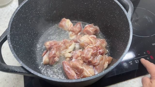 Поджарок из курицы к любому гарниру. смотреть онлайн