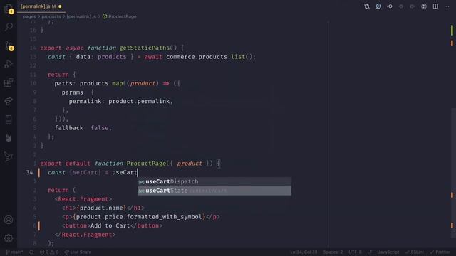 #10. Add to Cart | Create a Next.js store with Commerce.js смотреть онлайн