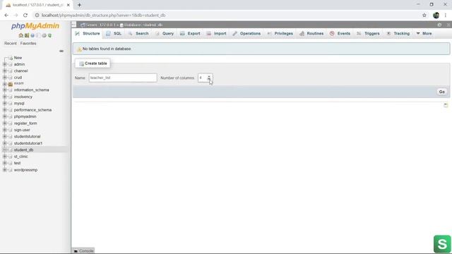 How to create table in MySQL смотреть онлайн