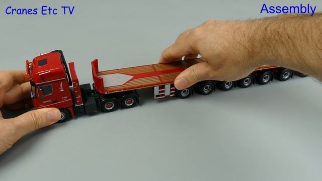 IMC Mercedes-Benz Actros + Nooteboom 7-axle Ballast Carrier by Cranes Etc TV смотреть онлайн