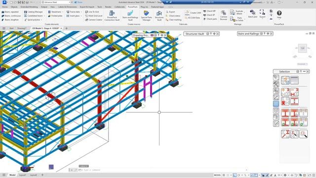PowerPack for Autodesk Advance Steel - Easy Batch plot - Instructional смотреть онлайн