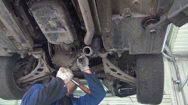 Удаление катализаторов на BMW E46 .Удаление катализаторов на BMW E46 в СПБ . смотреть онлайн