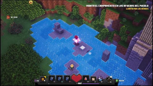 🐔🥚EASTER EGG 🏆 minecraft dungeons "🌻SECRETO COSTA CALAMAR" "LOGRO CALAMAR"✅ смотреть онлайн