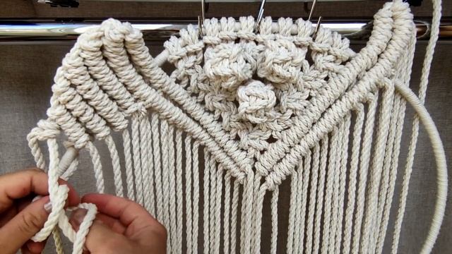 Огромная сова макраме. Мастер класс смотреть онлайн