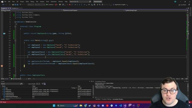 C# Tutorial. Records - What They are and How to Use Them смотреть онлайн