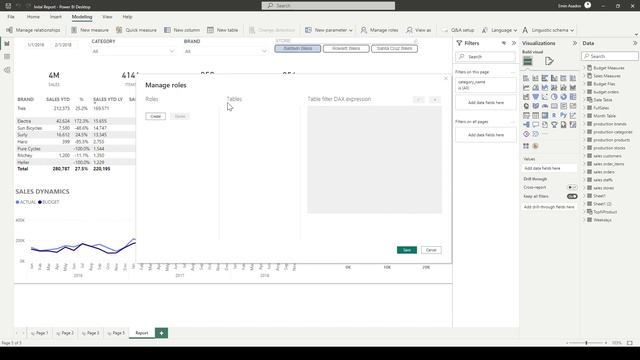 Row Level Security | Как ограничить доступ к данным Power BI смотреть онлайн
