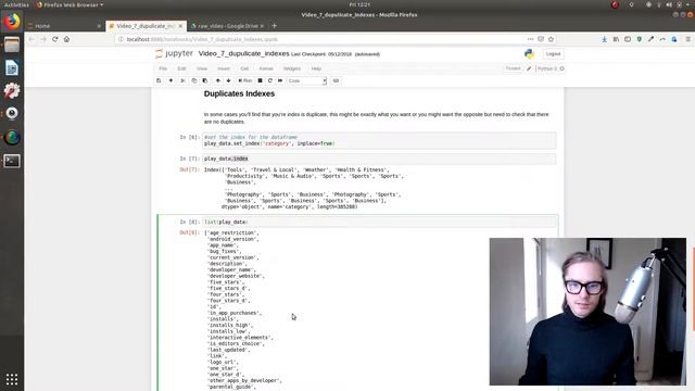 Video 7: How to run calculations on indexes with duplicate values смотреть онлайн