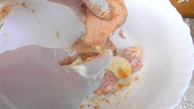 Барбекю из окорочков/шашлык смотреть онлайн