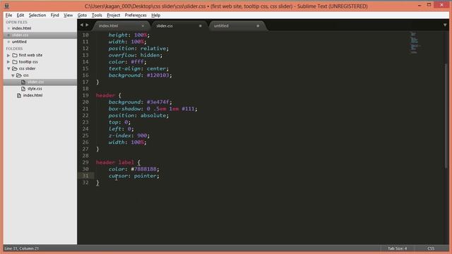 Создаем CSS slider на весь экран смотреть онлайн