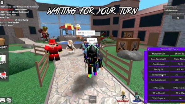 2022 How to hack on murder mystery 2!(VYNIXU'S SCRIPT) JJsploit Lua script(script updated)