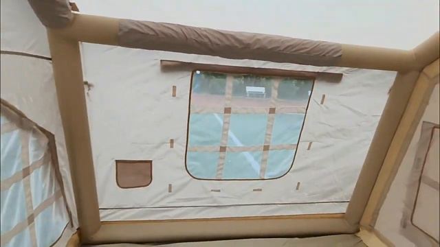 Палатка надувная 17.2 кв.м.Мобильный дом смотреть онлайн