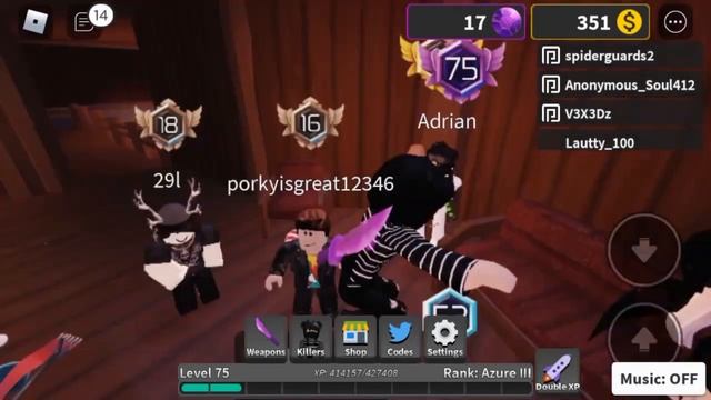 Trading permafrost PRANK on Trade server in Survive the killer | [ROBLOX] смотреть онлайн