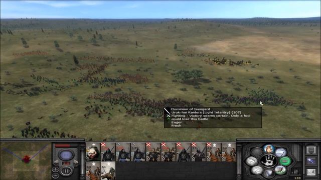 [24] Third Age Total War Divide and Conquer Isengard v3 VH/VH смотреть онлайн