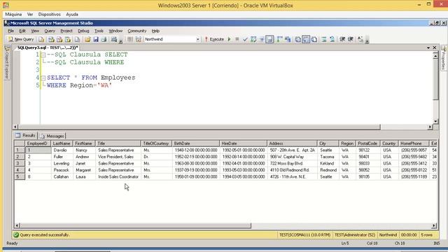 Codificando la Web - SQL parte 2, La clausula select Select con WHERE смотреть онлайн