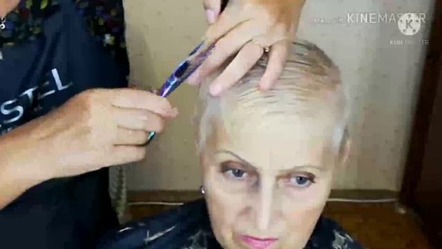 Стрижка ПИКСИ для элегантного возраста. смотреть онлайн