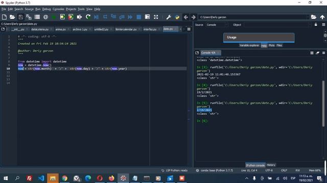 Python, obtener fecha actual como string con Lynn смотреть онлайн