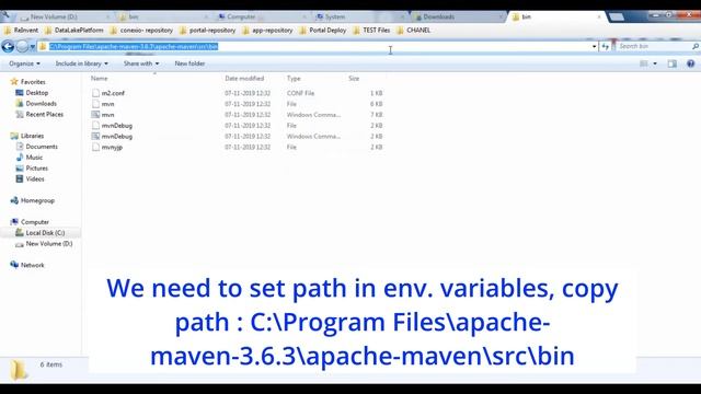 How to install Maven on Windows 7/8/10| Set Path Variables | Full Explanation in Hindi for Beginner смотреть онлайн