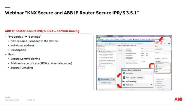 Webinar about KNX Secure and ABB IP Router Secure IPR/S 3.5.1 смотреть онлайн