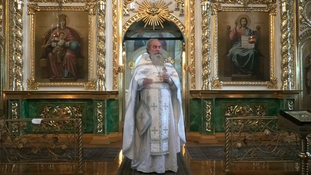 Проповедь отца Павла. Вознесение Господне. 13.06.24 смотреть онлайн