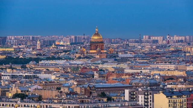 Исаакиевский собор / Saint Isaac's Cathedral Timelapse смотреть онлайн