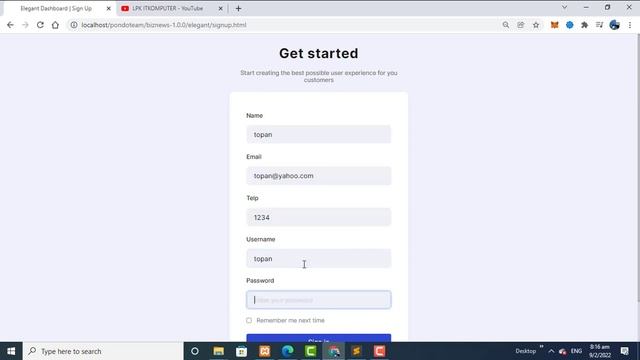 Login user dengan PHP dan mysql || Free download script смотреть онлайн