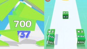 Jelly Run 2048 Infinity Mode vs Number Master (Reach 999, Asmr Gameplay)