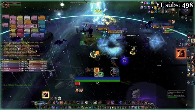 Algalon the Observer 25 man | Fury Warrior PoV | WotLK Classic смотреть онлайн