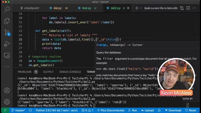 TwitcherPi Part 2 - Creating a Web API with Flask and MongoDB смотреть онлайн