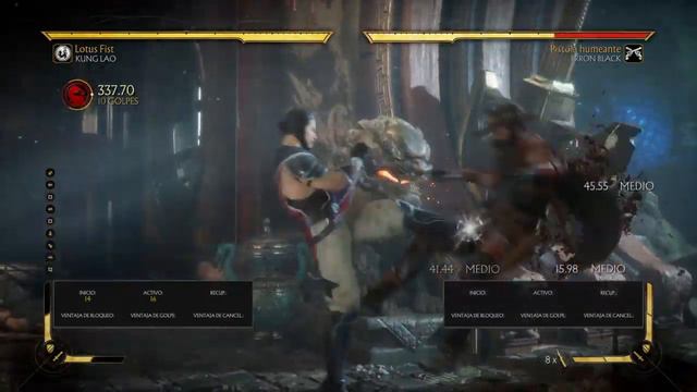 Kung Lao (lotus fist) 50% krushing blow corner combo - Mortal Kombat 11 смотреть онлайн