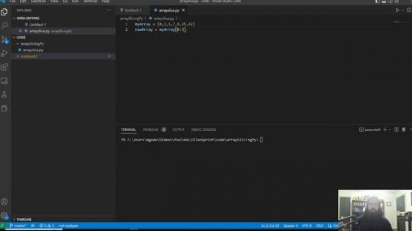 Python Snippets - Array Slicing in Python
