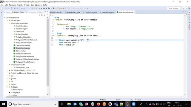 How to Delete record using karate framework смотреть онлайн