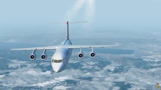 [P3Dv4.4] Istanbul (LTBA) - Isparta (LTFC) | Qualitywings BAE RJ100 | TURKISH AIRLINES | VATSIM смотреть онлайн