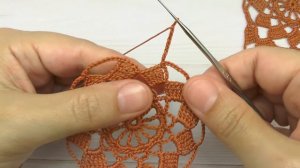Вязание крючком ПРОСТОЙ КВАДРАТНЫЙ МОТИВ мастеркласс СОЕДИНЕНИЕ МОТИВОВ Crochet Beginners the squar