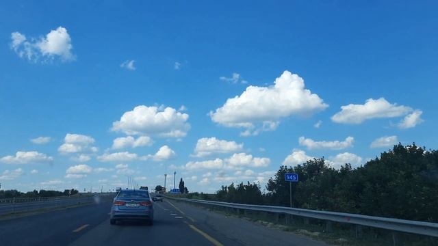 Едем домой с Судака (Крым) на машине. Обратная дорога! (Август 2021) смотреть онлайн