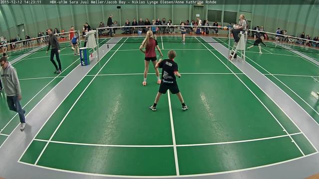 HBK-u13m Sara Juul Møller/Jacob Bay - Niklas Lynge Olesen/Anne Kathrine Rohde смотреть онлайн